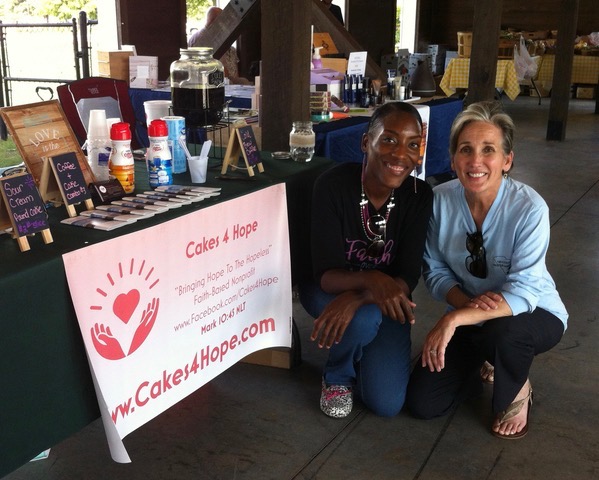 Gayla at Cakes 4 Hope